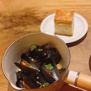 ムール貝白ワイン蒸し