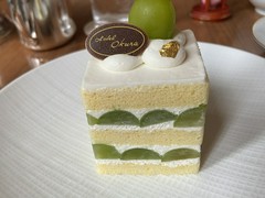 マスカットのショートケーキ