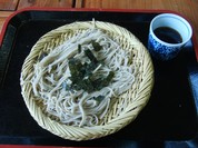 手打ちそば　中盛り