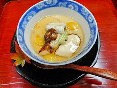 松茸と穴子の茶碗蒸し