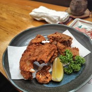 カマの唐揚げ