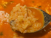 ユッケジャンクッパにして完食です！