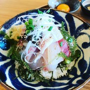 海人の刺身どんぶり