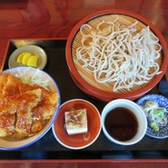 ソースカツ丼ざる