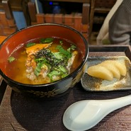 俺のお茶漬け　サケ、梅