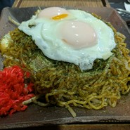 不動の人気　ソース焼きそば