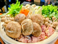 コースの鳥鍋　要予約