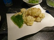 白子の天ぷら