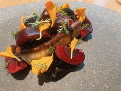 フォワグラ、チェリー