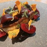 フォワグラ、チェリー