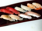 サービスの江戸前寿司