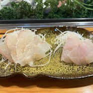 白身の盛り合わせ