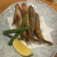 メヒカリの唐揚げ！