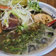 丸鶏豚骨冷やしラーメン