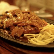 ポークソテー ライス付き