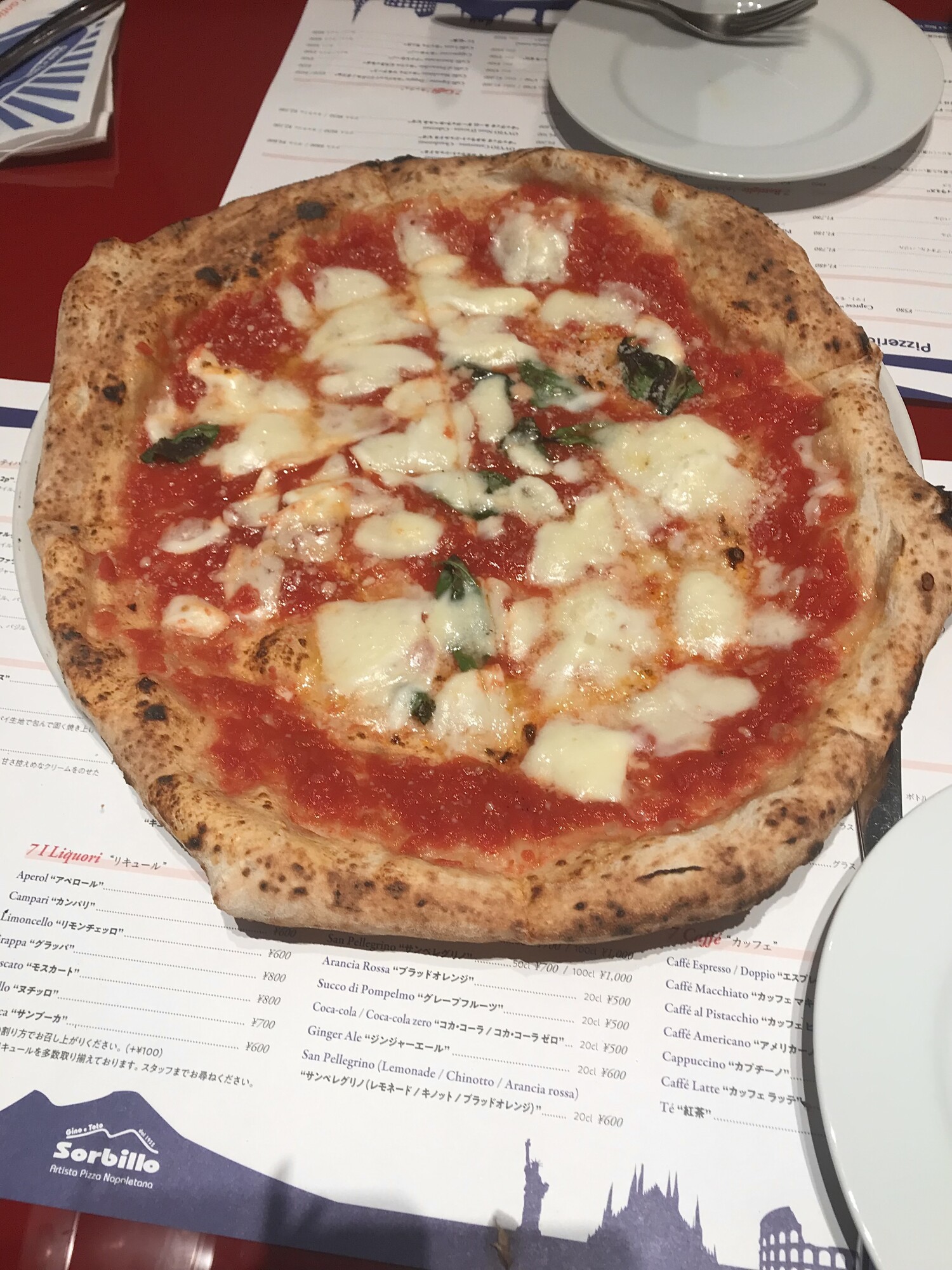 水牛モッツァレラのマルゲリータ