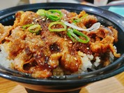 パワー飯、牛カルビ焼肉丼