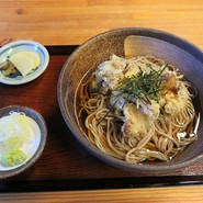 舞茸天そば