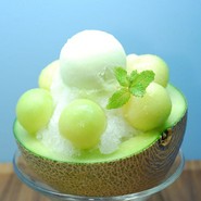 大人のメロンフラッペ（季節限定）