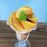 柿のパフェ（季節限定）