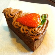 季節のガトーショコラケーキ