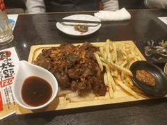 コースの焼肉？ステーキ＆ポテト