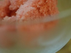 苺の酵素ソルベ