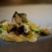 海鰻　クワトロファルマッジョのリゾット