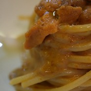 シチリア風　馬糞雲丹スパゲッティ