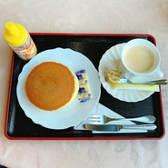 ホットケーキ　コーヒー付