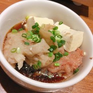 この日のお通し