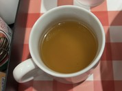 セルフサービスで一杯無料のオニオンスープ！