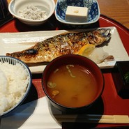 鯖の塩焼き定食