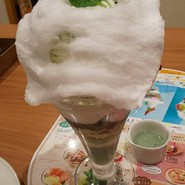 チョコミン党総裁パフェ