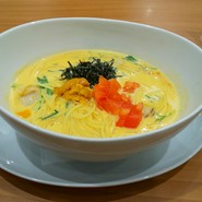 うにのクリームスープスパゲッティ