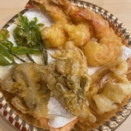 天ぷら盛り合わせ