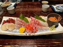 海鮮三点盛り合わせ