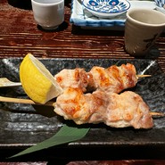 比内地鶏の正肉串焼き