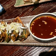 いぶりがっことトンブリの秋田チヂミ
