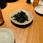 菜の花とひじきの柚子胡椒和え