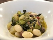 季節野菜のリボリータ