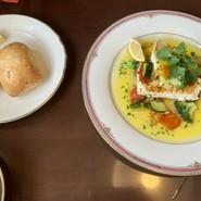 ミニランチコース(めかじきのロースト野菜ソース)