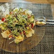 鯛のカルパッチョ