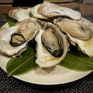 蒸し牡蠣