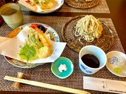 限定お昼の10食　天麩羅とお蕎麦　素晴らしい❣️