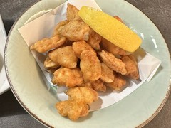 あさりの唐揚げ貝柱の