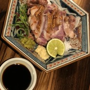 地鶏のタタキ