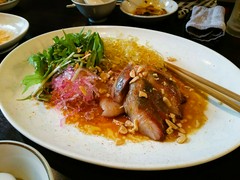 真鯛魚滑（鯛のカルパッチョ）