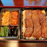 カルビ弁当