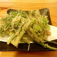 山菜の天ぷら盛合せ